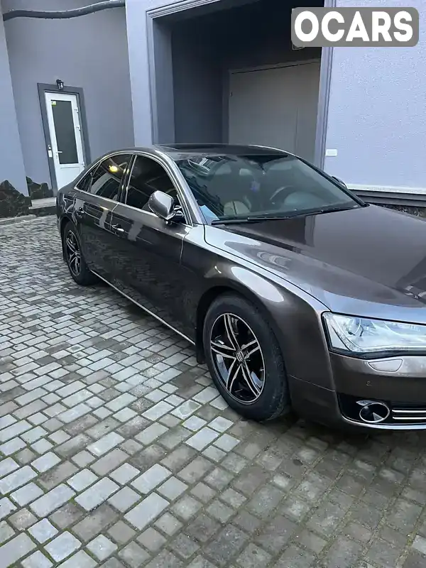 Седан Audi A8 2012 3 л. Автомат обл. Черновицкая, Черновцы - Фото 1/12