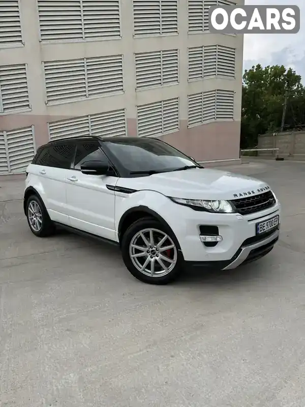 Позашляховик / Кросовер Land Rover Range Rover Evoque 2013 2.18 л. Автомат обл. Миколаївська, Миколаїв - Фото 1/21