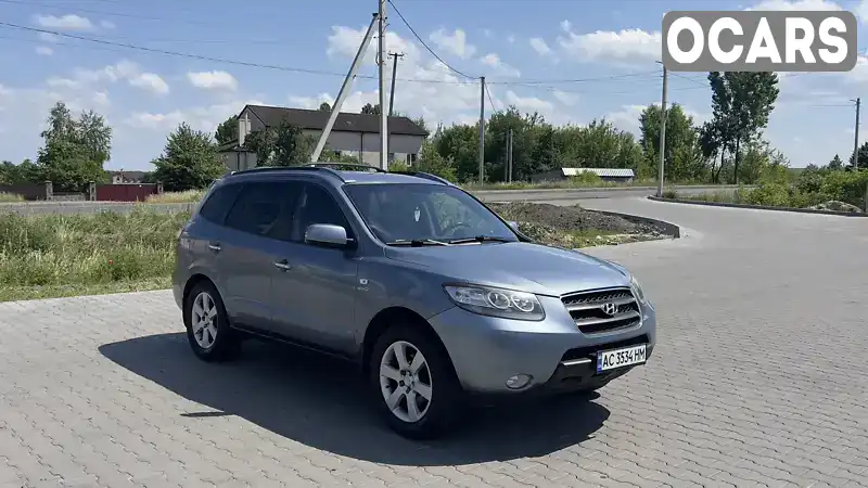 Позашляховик / Кросовер Hyundai Santa FE 2007 2.2 л. Автомат обл. Волинська, Ковель - Фото 1/21