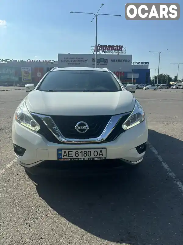 Внедорожник / Кроссовер Nissan Murano 2016 3.5 л. Автомат обл. Днепропетровская, Днепр (Днепропетровск) - Фото 1/12