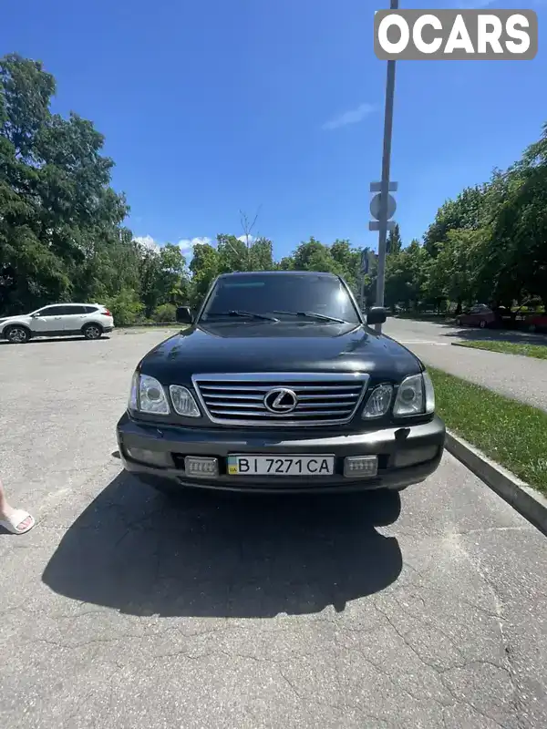 Позашляховик / Кросовер Lexus LX 2003 4.7 л. Автомат обл. Полтавська, Кременчук - Фото 1/21