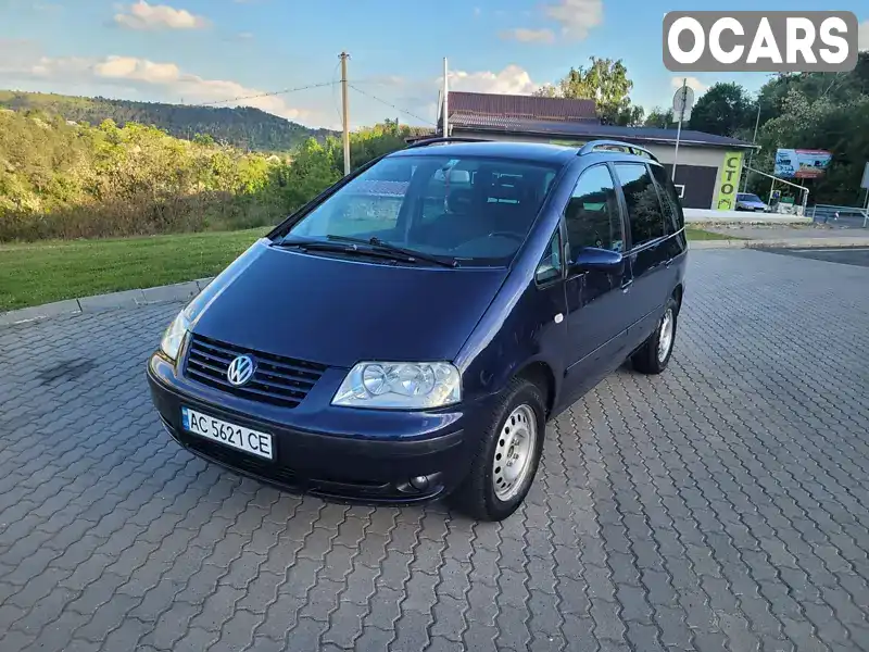 Мінівен Volkswagen Sharan 2002 1.9 л. Ручна / Механіка обл. Вінницька, Могилів-Подільський - Фото 1/21