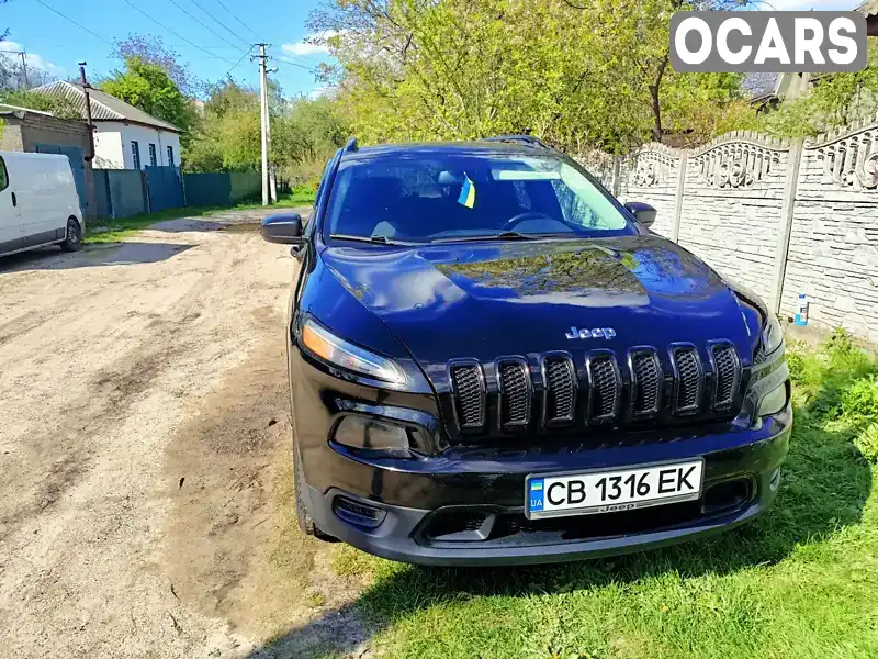 Внедорожник / Кроссовер Jeep Cherokee 2017 2.36 л. Автомат обл. Черниговская, Чернигов - Фото 1/10