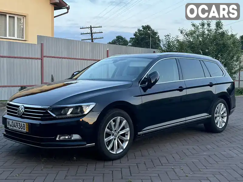 Универсал Volkswagen Passat 2018 1.97 л. Автомат обл. Львовская, Стрый - Фото 1/18