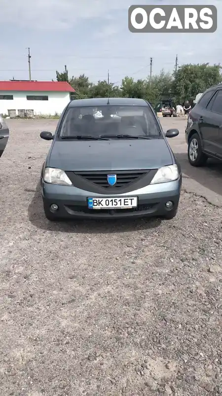 Седан Dacia Logan 2008 1.4 л. Ручна / Механіка обл. Рівненська, Рівне - Фото 1/8