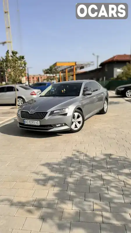 Ліфтбек Skoda Superb 2015 2 л. Ручна / Механіка обл. Закарпатська, Ужгород - Фото 1/13