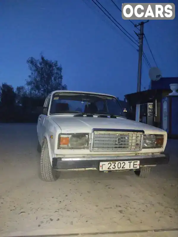 Седан ВАЗ / Lada 2107 1983 1.3 л. Ручная / Механика обл. Тернопольская, Бучач - Фото 1/9