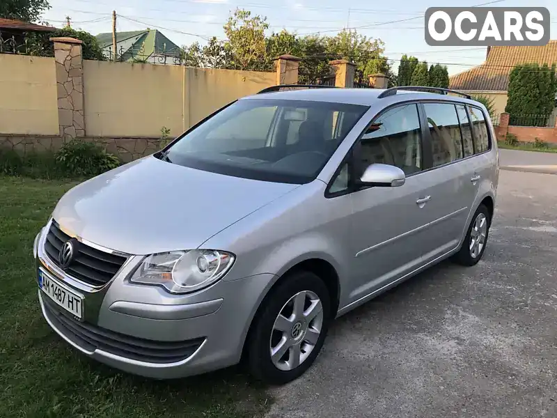 Мінівен Volkswagen Touran 2007 1.6 л. Ручна / Механіка обл. Житомирська, Житомир - Фото 1/21