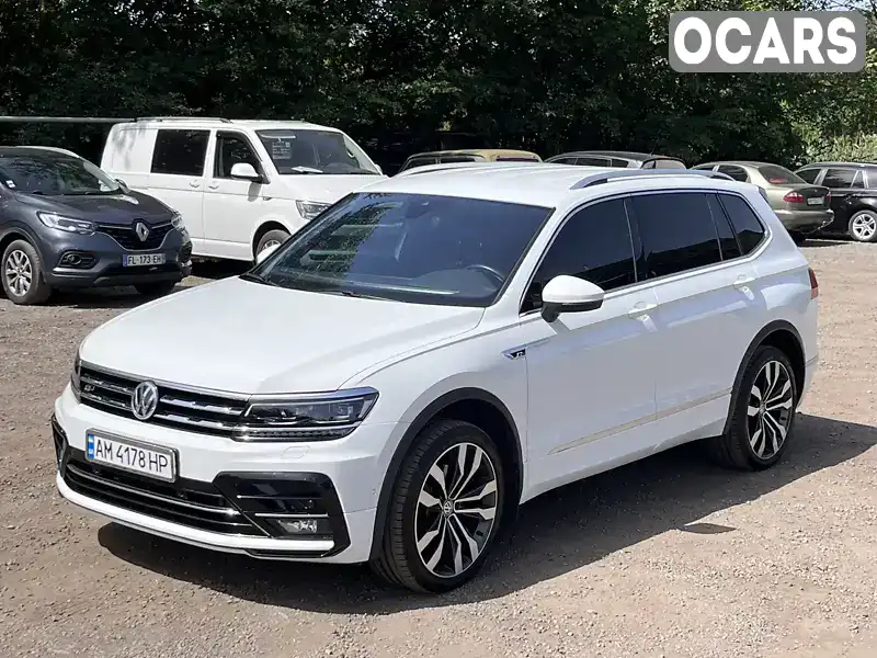 Позашляховик / Кросовер Volkswagen Tiguan Allspace 2020 2 л. Робот обл. Житомирська, Бердичів - Фото 1/18