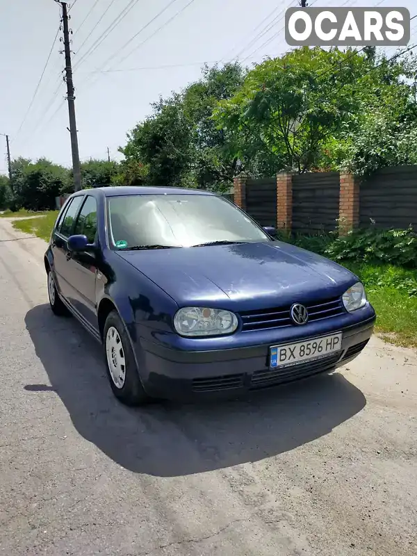 Хэтчбек Volkswagen Golf 2001 1.4 л. Ручная / Механика обл. Хмельницкая, Шепетовка - Фото 1/7