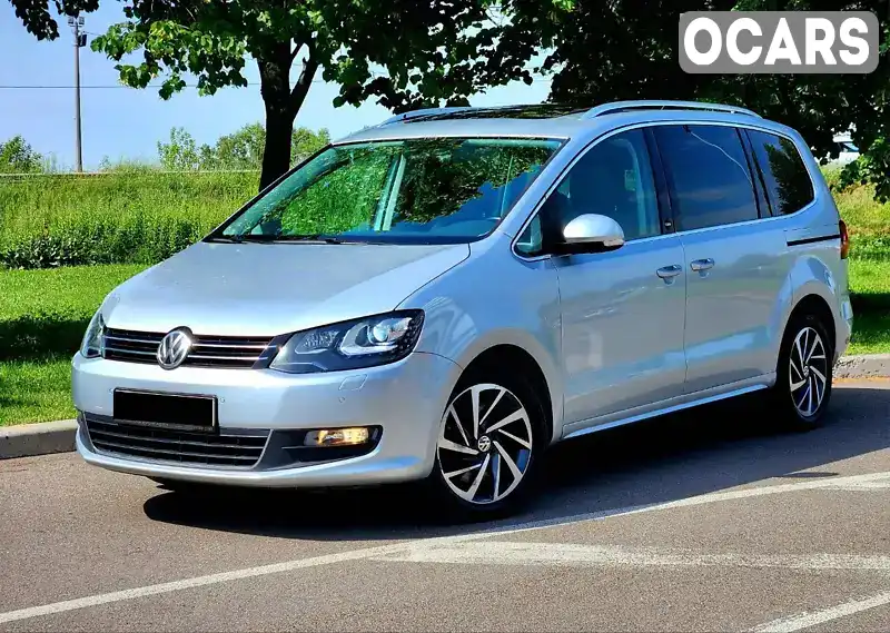 Мінівен Volkswagen Sharan 2017 1.97 л. Автомат обл. Київська, Київ - Фото 1/21