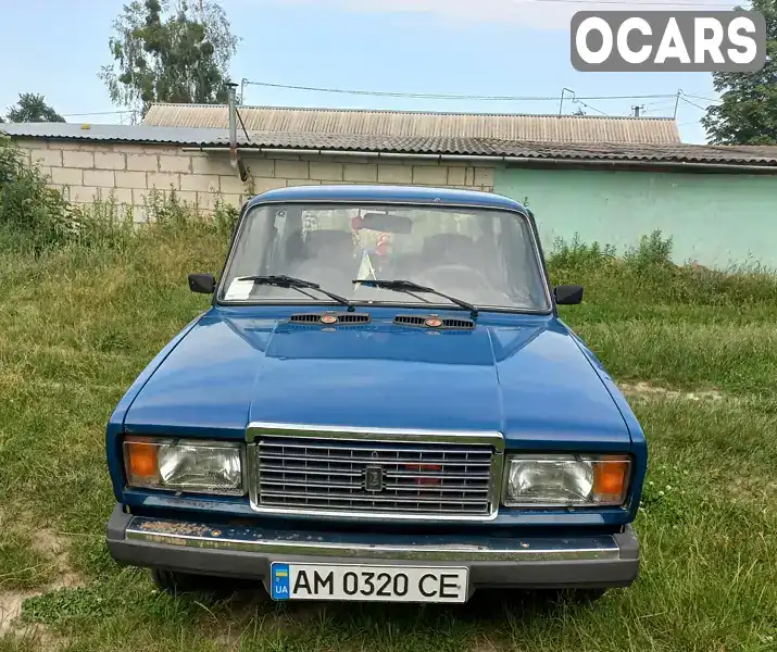 Седан ВАЗ / Lada 2107 2008 null_content л. Ручная / Механика обл. Житомирская, Коростышев - Фото 1/6