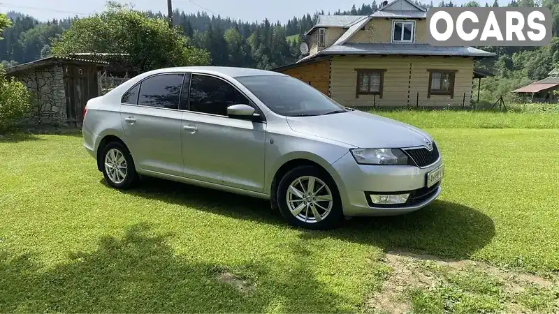 Лифтбек Skoda Rapid 2013 1.6 л. Ручная / Механика обл. Ивано-Франковская, Ивано-Франковск - Фото 1/18