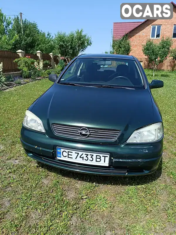 Хетчбек Opel Astra 2000 null_content л. Ручна / Механіка обл. Чернівецька, location.city.vashkivtsi - Фото 1/9