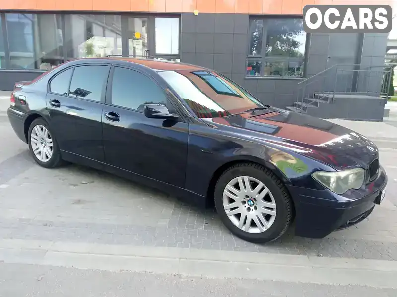 Седан BMW 7 Series 2004 3.6 л. Автомат обл. Київська, Київ - Фото 1/18