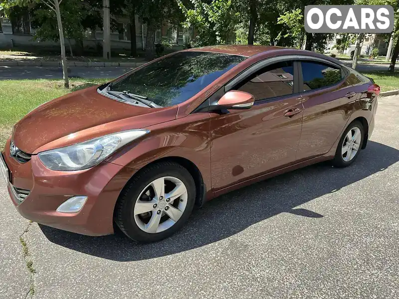 Седан Hyundai Elantra 2012 1.8 л. Ручна / Механіка обл. Харківська, Харків - Фото 1/21