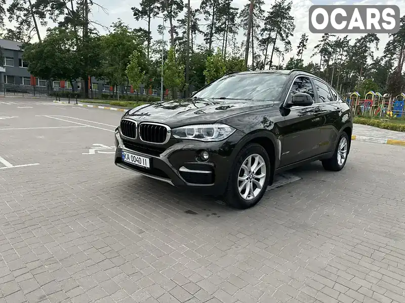 Внедорожник / Кроссовер BMW X6 2015 2.98 л. Автомат обл. Киевская, Ирпень - Фото 1/21