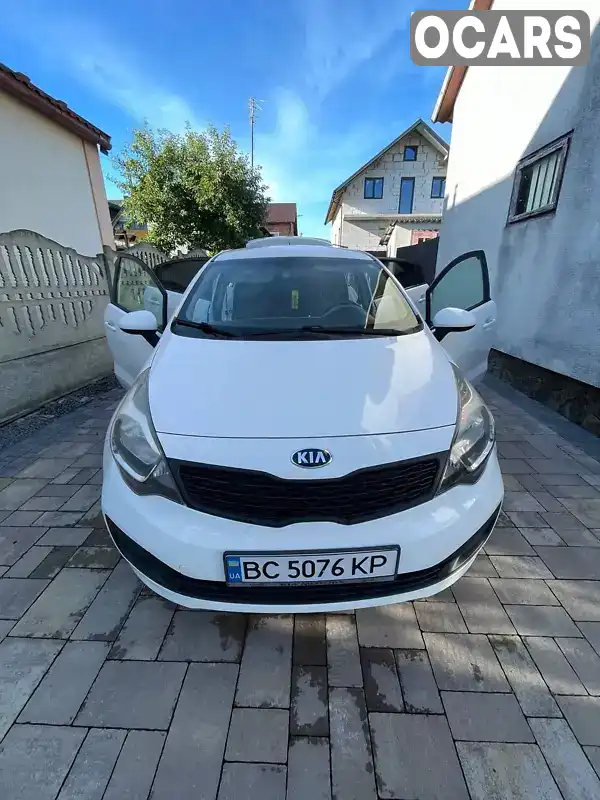 Седан Kia Rio 2014 1.59 л. Автомат обл. Львовская, Львов - Фото 1/17