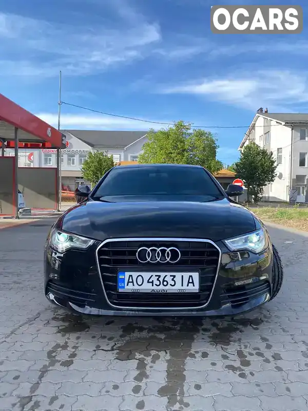 Седан Audi A6 2012 2.97 л. Автомат обл. Закарпатская, Мукачево - Фото 1/17