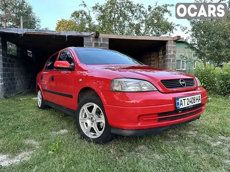 Хетчбек Opel Astra 2002 1.7 л. Ручна / Механіка обл. Івано-Франківська, Долина - Фото 1/19