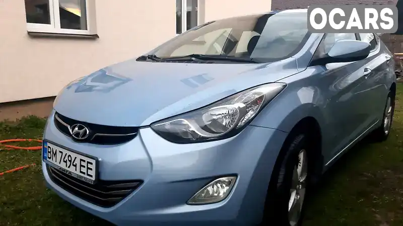 Седан Hyundai Elantra 2012 1.59 л. Автомат обл. Сумська, Глухів - Фото 1/16