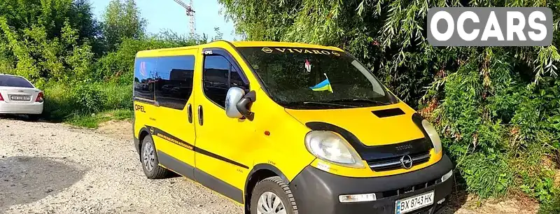 Минивэн Opel Vivaro 2004 1.9 л. Ручная / Механика обл. Хмельницкая, Хмельницкий - Фото 1/5