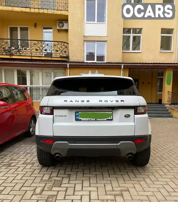 Внедорожник / Кроссовер Land Rover Range Rover Evoque 2016 2 л. Автомат обл. Сумская, Сумы - Фото 1/11