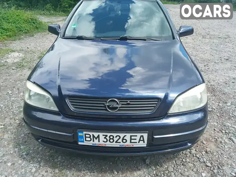 Седан Opel Astra 2001 1.6 л. Ручная / Механика обл. Сумская, Глухов - Фото 1/21
