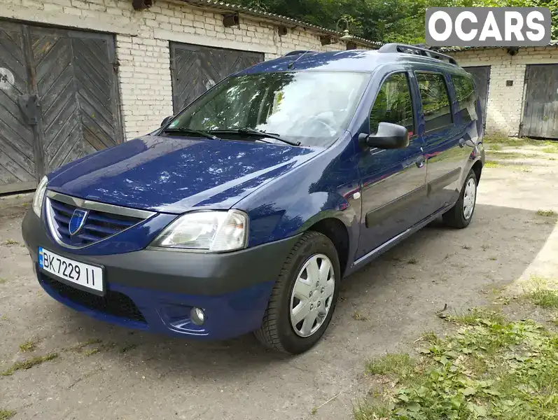 Универсал Dacia Logan MCV 2008 1.6 л. Ручная / Механика обл. Ровенская, Дубно - Фото 1/21