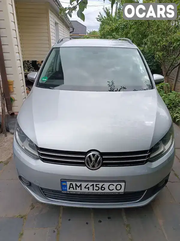 Минивэн Volkswagen Touran 2011 1.6 л. Ручная / Механика обл. Житомирская, Коростышев - Фото 1/12