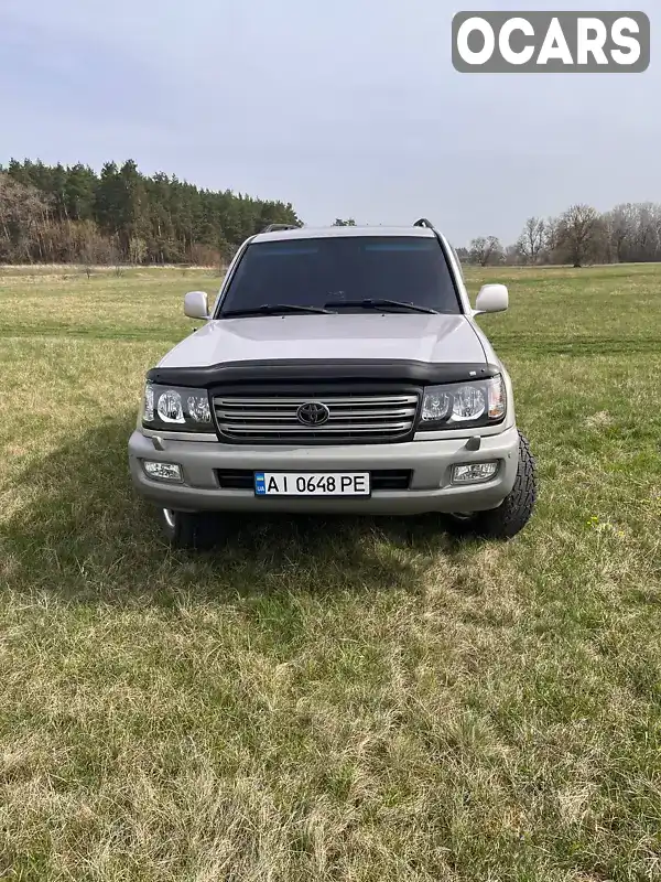 Позашляховик / Кросовер Toyota Land Cruiser 2004 4.66 л. Автомат обл. Полтавська, Нові Санжари - Фото 1/20