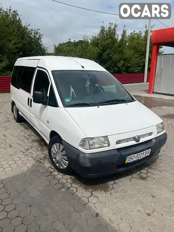 Минивэн Fiat Scudo 2002 2 л. обл. Тернопольская, Тернополь - Фото 1/19