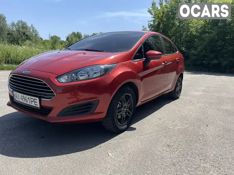 Седан Ford Fiesta 2018 1.6 л. Автомат обл. Киевская, Киев - Фото 1/21