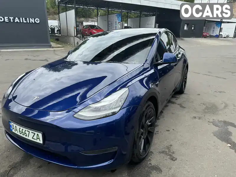 Позашляховик / Кросовер Tesla Model Y 2021 null_content л. обл. Київська, Київ - Фото 1/12