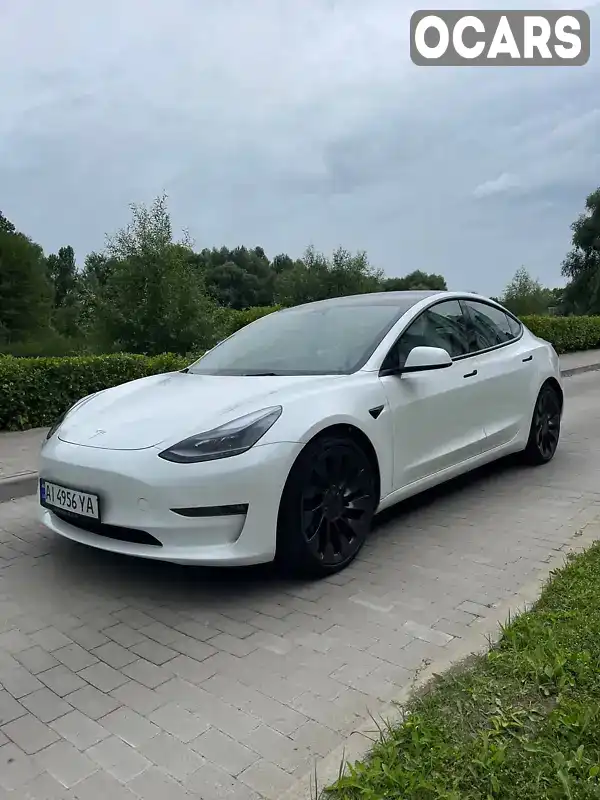 Седан Tesla Model 3 2022 null_content л. Автомат обл. Киевская, Киев - Фото 1/21