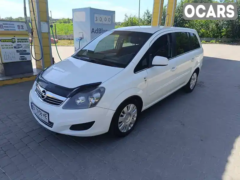 Минивэн Opel Zafira 2010 1.7 л. Ручная / Механика обл. Хмельницкая, Городок - Фото 1/12