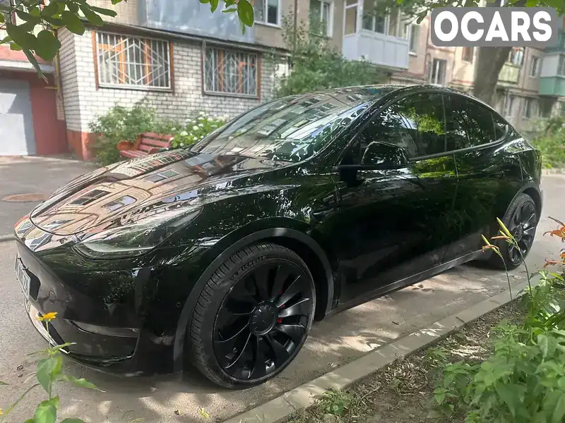 Позашляховик / Кросовер Tesla Model Y 2021 null_content л. Автомат обл. Харківська, Харків - Фото 1/8