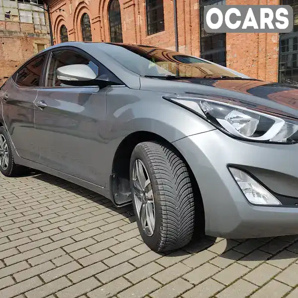 Седан Hyundai Elantra 2015 1.8 л. Автомат обл. Донецкая, Покровск (Красноармейск) - Фото 1/13