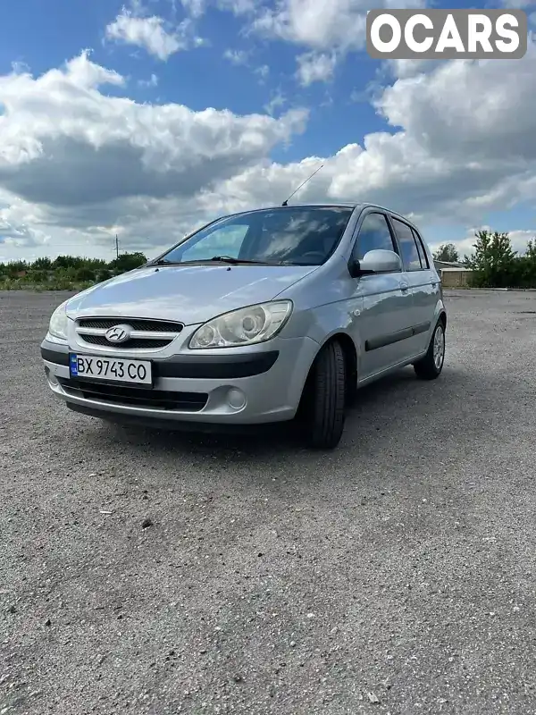 Хэтчбек Hyundai Getz 2006 1.6 л. Ручная / Механика обл. Хмельницкая, Хмельницкий - Фото 1/9