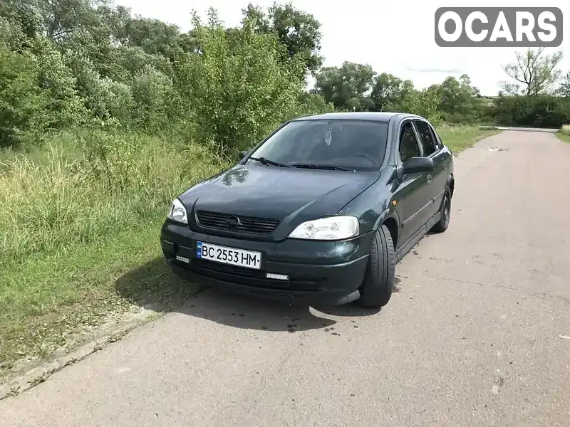 Хетчбек Opel Astra 1998 2 л. Ручна / Механіка обл. Львівська, location.city.bibrka - Фото 1/10
