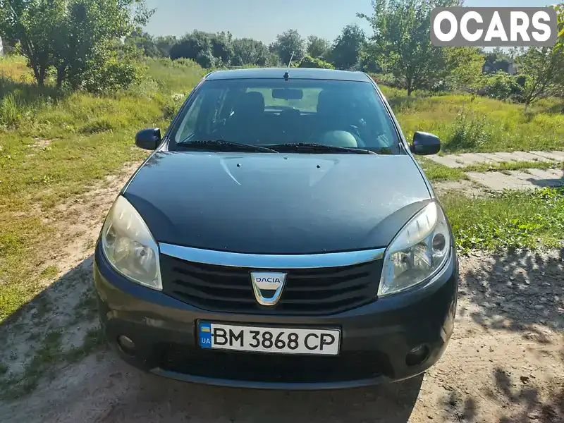 Хэтчбек Dacia Sandero 2009 1.39 л. Ручная / Механика обл. Сумская, Лебедин - Фото 1/15