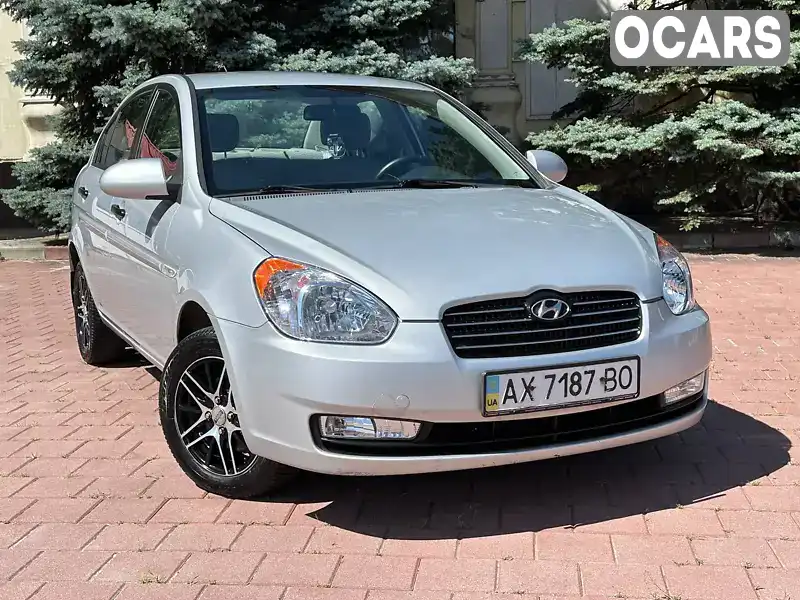 Седан Hyundai Accent 2008 1.4 л. Автомат обл. Харківська, Харків - Фото 1/21