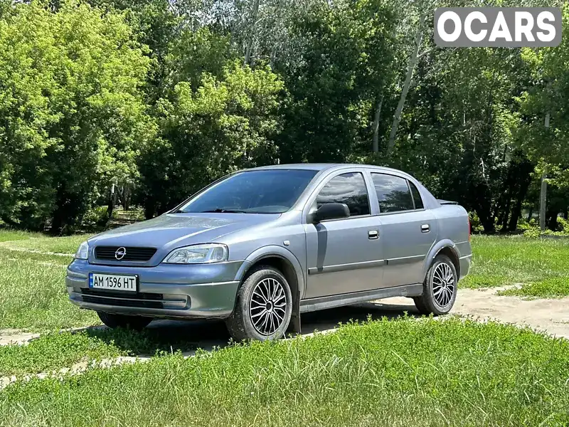 Седан Opel Astra 2007 1.4 л. Ручна / Механіка обл. Полтавська, Полтава - Фото 1/8