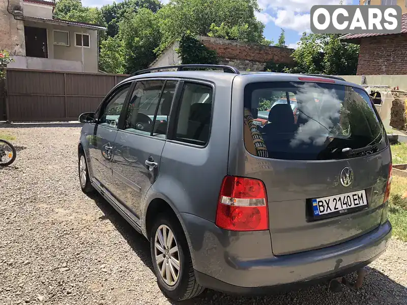 Минивэн Volkswagen Touran 2006 1.9 л. Автомат обл. Хмельницкая, Каменец-Подольский - Фото 1/9