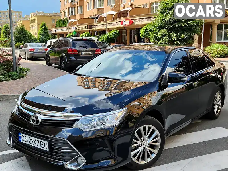 Седан Toyota Camry 2016 2.49 л. Автомат обл. Чернігівська, Ніжин - Фото 1/21