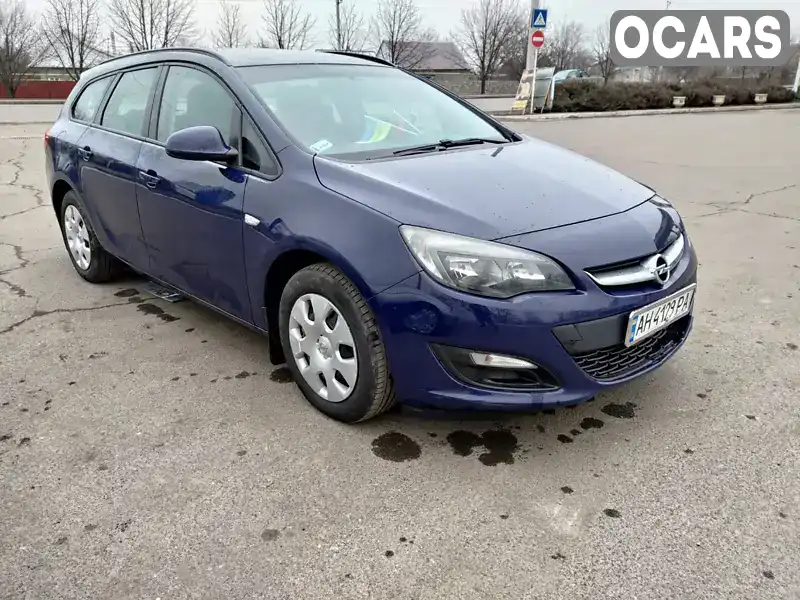 Універсал Opel Astra 2014 1.6 л. Ручна / Механіка обл. Донецька, Костянтинівка - Фото 1/16