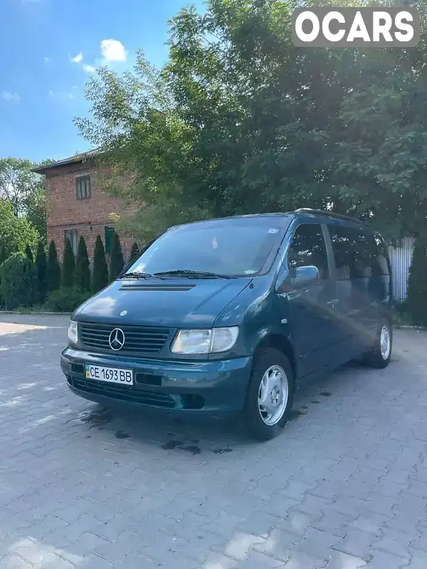 Минивэн Mercedes-Benz Vito 2002 2.15 л. Ручная / Механика обл. Черновицкая, Черновцы - Фото 1/21