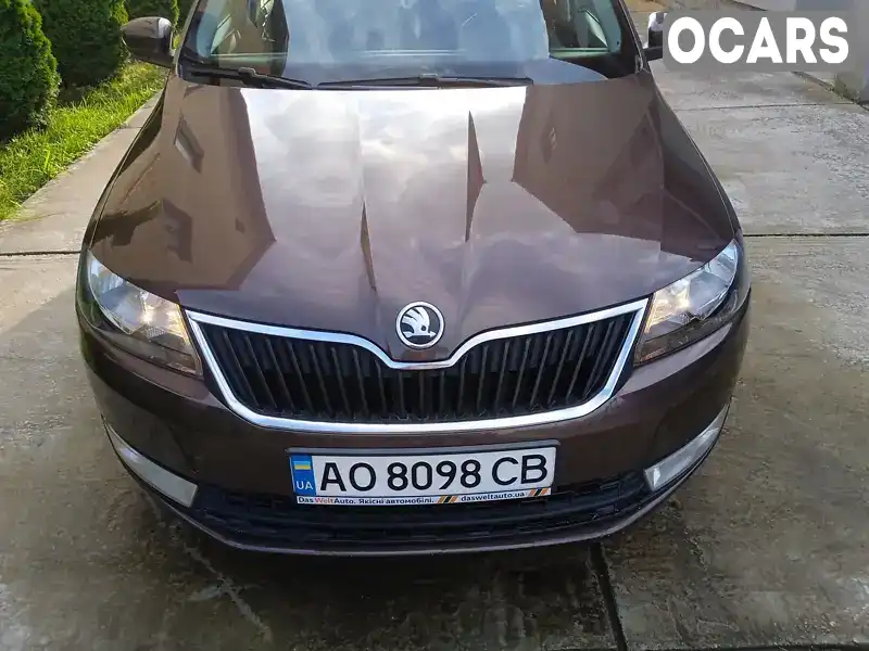 Лифтбек Skoda Rapid 2016 1.2 л. Ручная / Механика обл. Закарпатская, Берегово - Фото 1/5