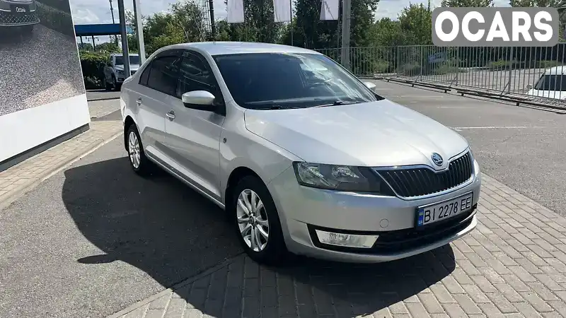 Ліфтбек Skoda Rapid 2013 1.2 л. Ручна / Механіка обл. Полтавська, Полтава - Фото 1/17