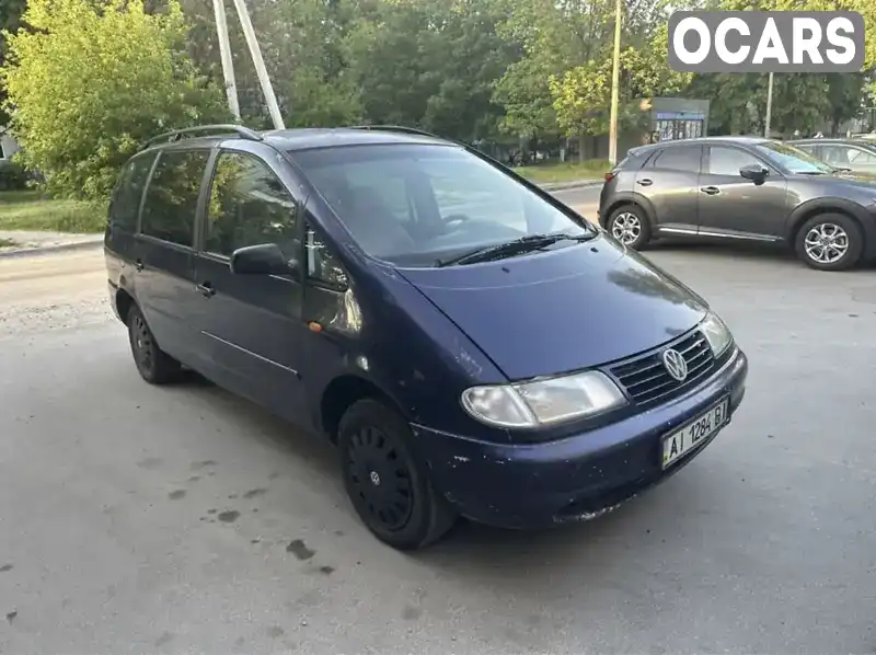 Мінівен Volkswagen Sharan 1999 1.9 л. Ручна / Механіка обл. Київська, Біла Церква - Фото 1/9